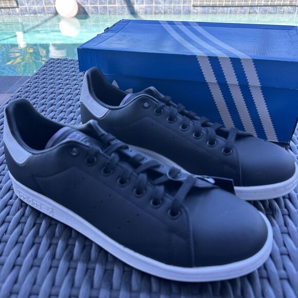 Adidas Stan Smith Black Iridescent Men\'s Athletic Shoes FU9614 main image 7